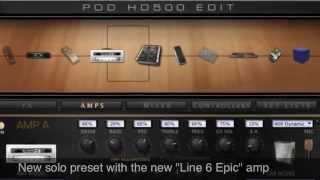 Charly Sahona-Line 6 Pod HD500-Presets-Guitar Only