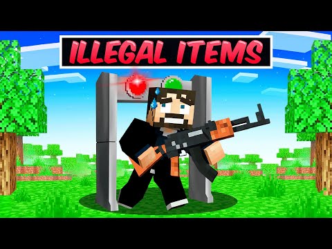SSundee - Collecting 12 ILLEGAL Items in Minecraft