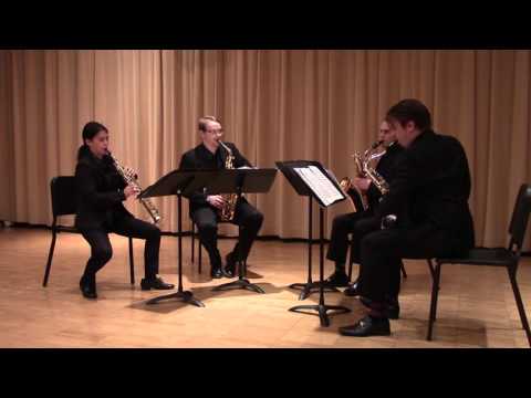Alexander Glazunov - Saxophone Quartet Op 109: III. Finale