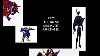 The Ultimate F-Zero GX Character Tierlist Part 1