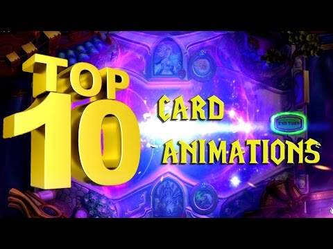 Hearthstone: top 10+3 card animations on my list