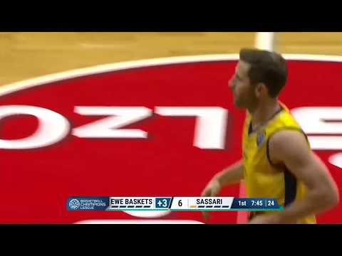 BCL, 9. Spieltag: Highlights McConnell vs  Dinamo Sassari