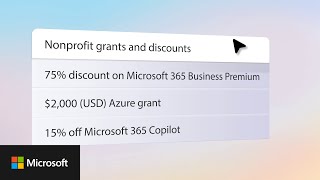 Nonprofit Grants and Discounts from Microsoft