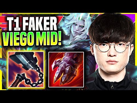 FAKER DESTROYING WITH VIEGO! - T1 Faker Plays Viego Mid vs Cassiopeia! | Season 11