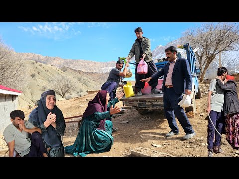 The evil brideasks theengineernottohelp Hamidandhismother گso that she can take her husbandwith her.