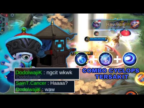 CYCLOPS COMBO TERSAKIT | AYO BURUAN COBA | TOP 1 GLOBAL CYCLOPS  BEST BUILD