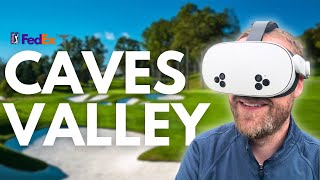Playing All 18 Holes at Caves Valley on Golf+ VR (Meta Quest 3S)