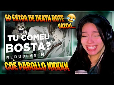 Death Note da Fuleragem (Paródia Redublagem) - [REACT/ ANÁLISE]