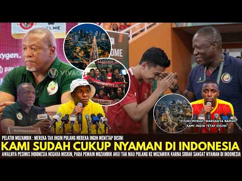 🔴BIKIN HEBOH !! Skuad Mozambik Tak Mau Pulang Ke Negaranya ,Akui Nyaman Tinggal Di Indonesia