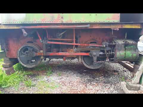 Premiers tours de roue de la Cockerill 2647 .Un test à l'air pour voir ou en est la mécanique.