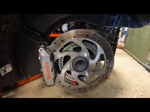 Can Am Spyder F3-S 2015 DIY #Replacing front brake pads