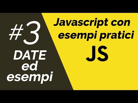 3 Javascript Esempi Pratici Date
