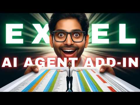 How to Install & Use the AI Agent for Excel Add-in (Quick Start)