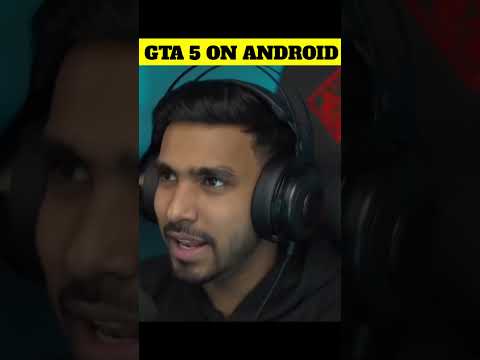 HOW TO PLAY REAL GTA 5 IN MOBILE 🤯 || BEST CLOUD GAMING APP 2023 #shorts #redwar #gta5mobile