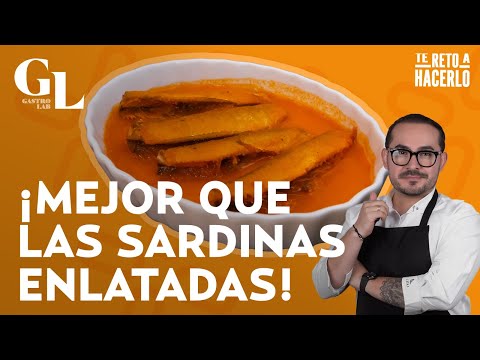 ¡Sardinas en salsa de tomate desde cero! Olvídate de los enlatados con esta receta | Te reto hacerlo