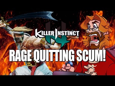 RAGE QUITTING SCUM! Hunting For Ultimates w/Jago - Killer Instinct S3 Online Ranked