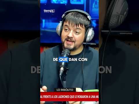 MANDÓ AL FRENTE A LOS LADRONES QUE LE ROBARON A UNA MUJER EN POCITO 🚨👮‍♂️