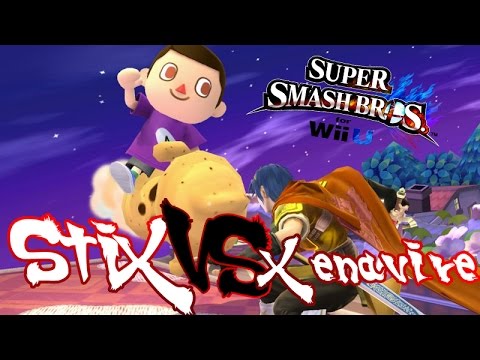 Smash Wii U -StiX (Villager) vs Xenavire (Marth)
