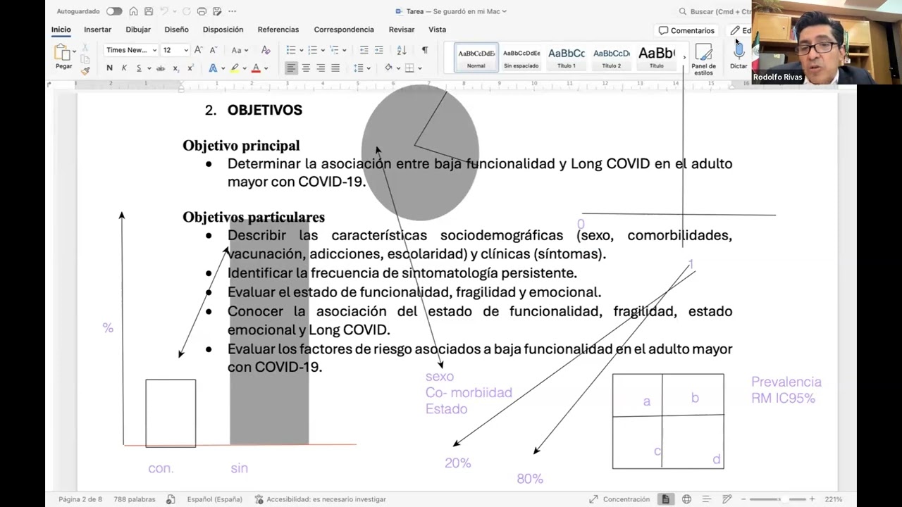 TRAC Del estado basal a la tabla 1