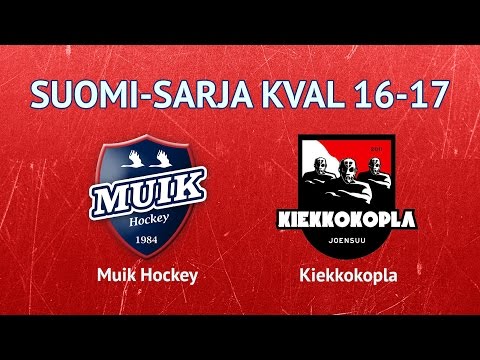 Game Recap : Muik - Kiekkokopla : 26.03.2017