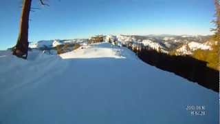 preview picture of video 'Alpine Meadows Skiing 2013'