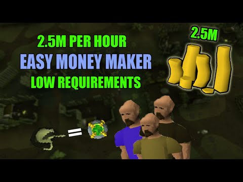 Low Requirement Money maker OSRS 2.5M+ AN HOUR! (rebuild bank quickly not sustainable)