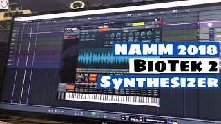 Video thumbnail for NAMM 2018: Tracktion BioTek 2 Synthesizer - Granular Oscillator & More by SYNTH ANATOMY