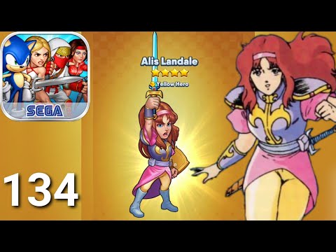 SEGA Heroes ALIS LANDALE UNLOCKED PART 134 Gameplay Walkthrough - iOS / Android