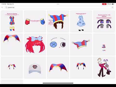 Making Pomni from tadc in Picsart