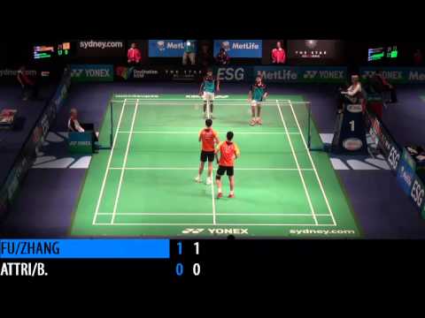 R32 - MD - Fu H.F. / Zhang N. vs M.Attri / S.Reddy B. - 2014 Australia Open