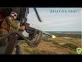 Ukrainian Door Gunner Unleashes A MONSTER Machine Gun On Russian Invaders