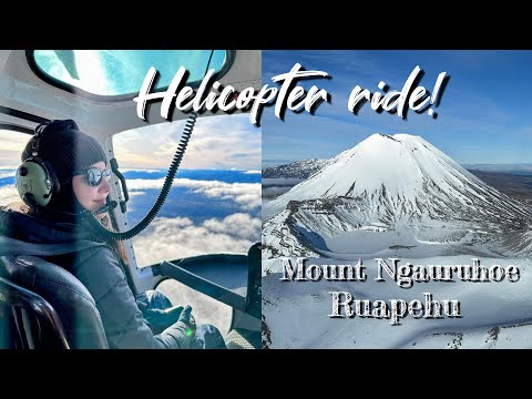 Mount Doom & Ruapehu! The Best Heli Ride EVER!