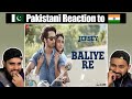 Baliye Re - Jersey | Shahid Kapoor, Mrunal Thakur |Sachet-Parampara, Stebin|Shellee|Reaction Video