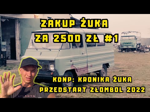 Projekt Żuk #1 | Kupiłem Żuka na Złombol za 2500 zł