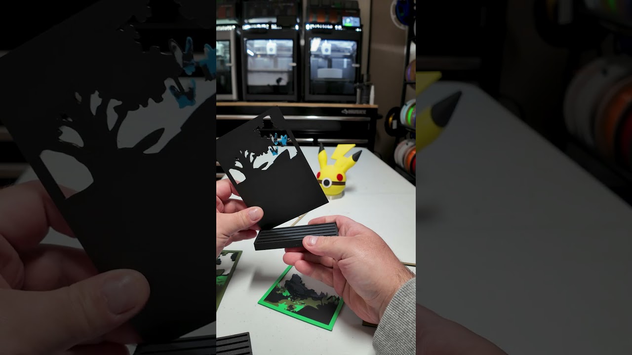 Parallax Art: Pikachu Forest #pokemon