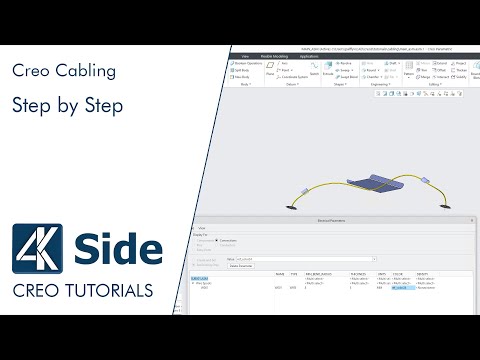 Creo Cabling - Step by Step | Creo Cabling Basics steps