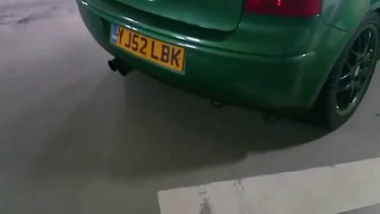 VW Polo 1.9 tdi 100 straight exhaust