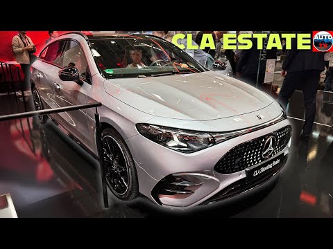 NEW 2026 Mercedes CLA Shooting Brake - FIRST electric ESTATE with STARRY sky roof (473 mile range)