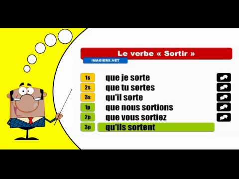 Je conjugue les verbes # Sortir = Subjonctif Présent
