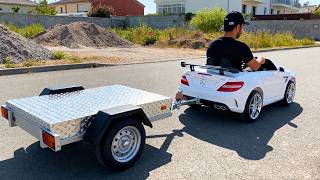 אדם בונה קארטינג מדהים ממכונית צעצוע ישנה | מההתחלה ועד הסוף מאת @Motorizando