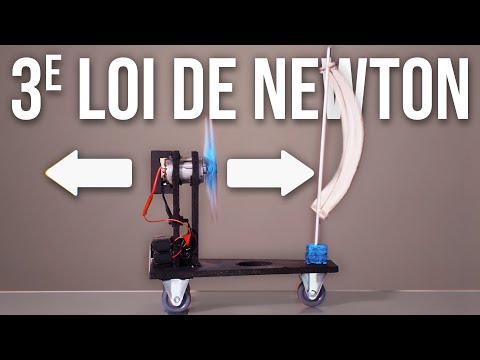 Troisième loi de Newton en moins de 5min.