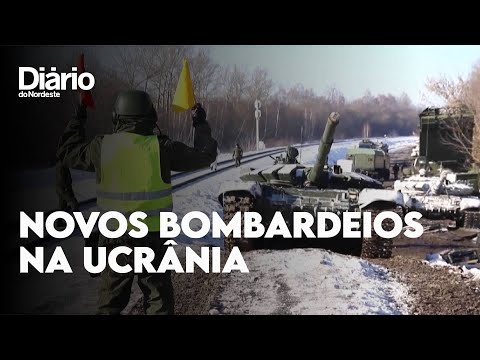 Vídeo Novo Bombardeio na Ucrânia
