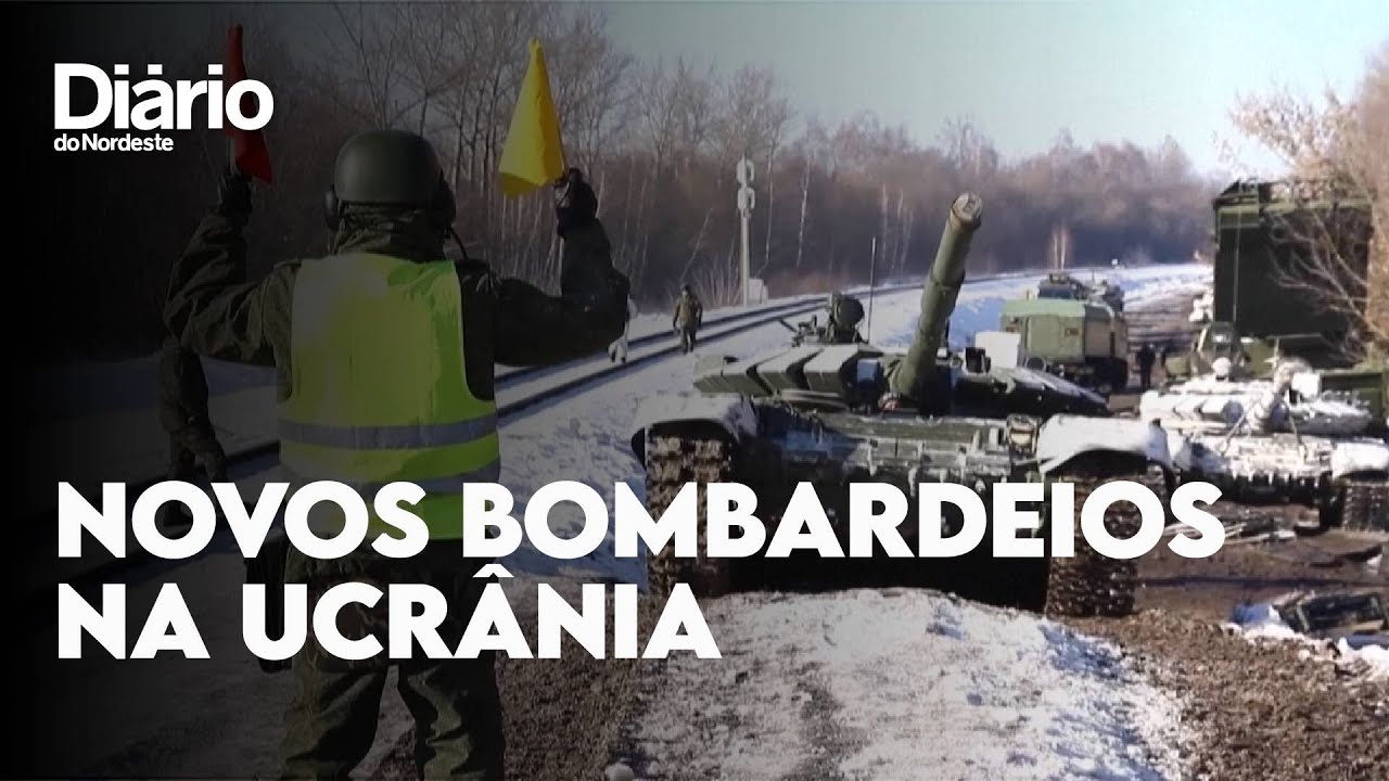 Imagem da notícia: Novos bombardeios são registrados na Ucrânia nesta sexta-feira 
