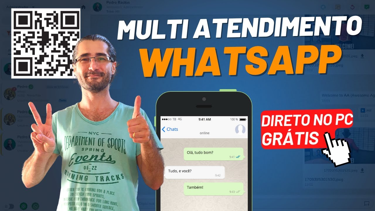 Multi Atendimento no WhatsApp: No Seu PC de Graça! [ IZING ]