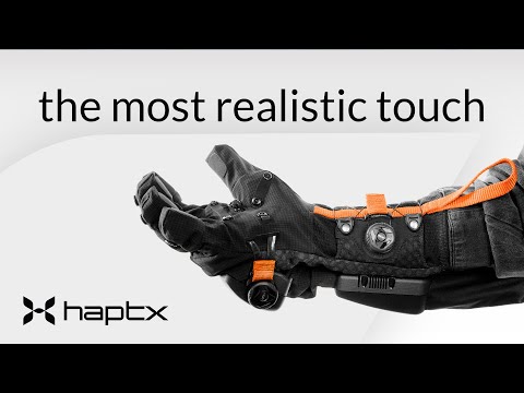 HaptX Gloves G1 - the Most Realistic Haptic Glove - Now Shipping