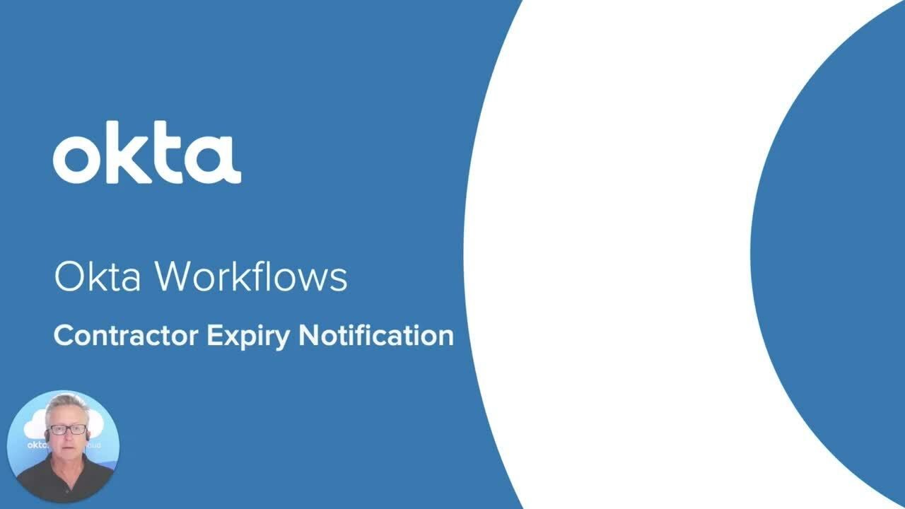 Workflows Tutorial: Contractor Expiry Notification