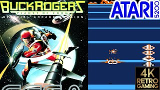 Buck Rogers Atari 5200 4k Gameplay
