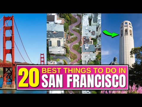 Top 20 BEST Things To Do In San Francisco, California!