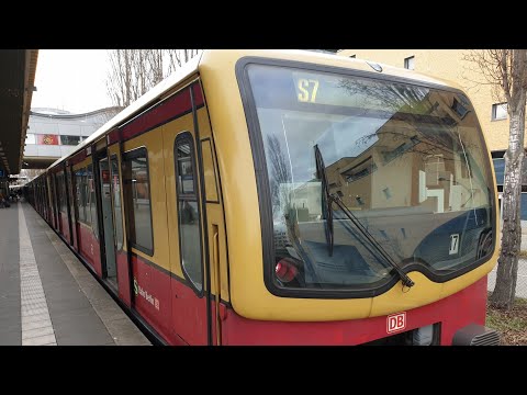 S-Bahn Berlin|Mitfahrt in der BR481 auf der S7 von Potsdam Hbf bis Ahrensfelde