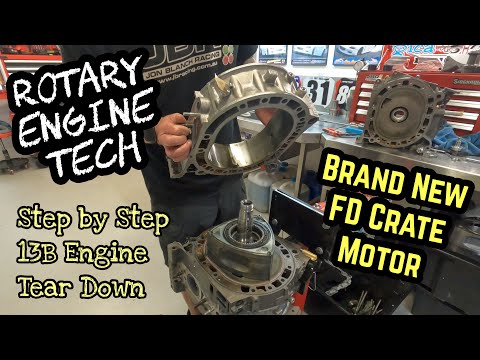 Step by Step 13B Engine Tear Down